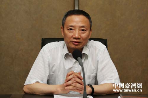 四川省臺辦主任周敏謙為全體黨員上黨課 四川省臺辦主任周敏謙為全體黨員上黨課