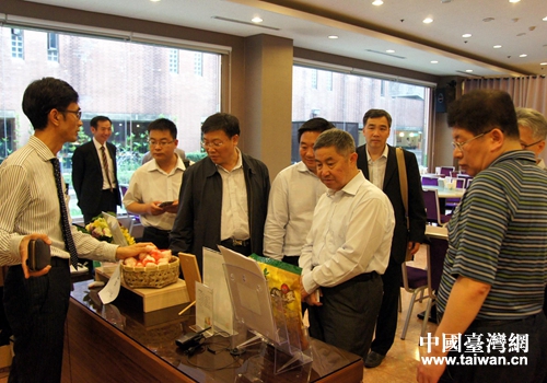 5月13日,趙潤田副省長率山東省農業經濟交流團在臺北農訓中心考察 5月13日,趙潤田副省長率山東省農業經濟交流團在臺北農訓中心考察