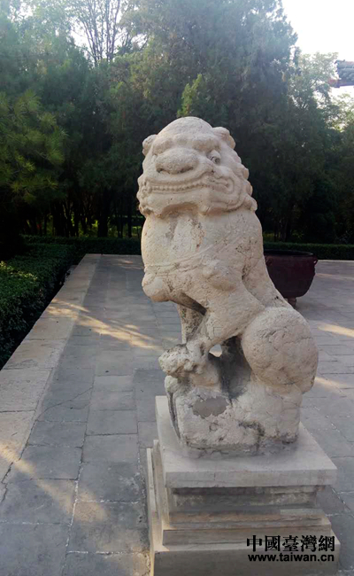 堯廟一角。 堯廟一角。