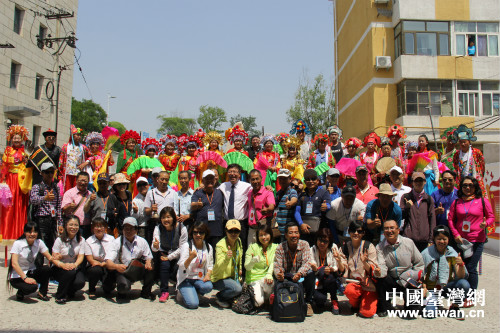 臺灣參訪團與北京延慶社區居民共度端午 臺灣參訪團與北京延慶社區居民共度端午