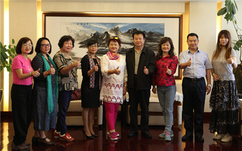 云南省臺辦副主任會見臺灣臺北市工商婦女會參訪團一行