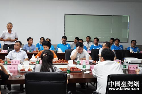 聯合調研組一行與惠州臺商代表座談交流 聯合調研組一行與惠州臺商代表座談交流