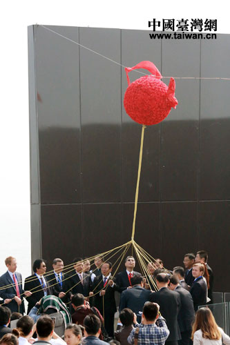 12日,青島涵碧樓論壇永久會址正式啟用