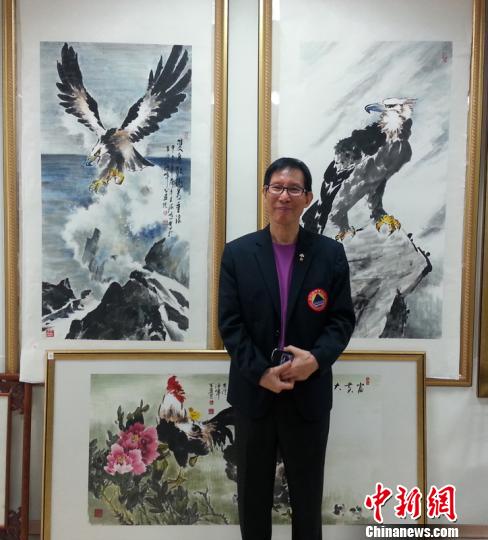 臺灣畫院院長:盼兩岸書畫交流頻繁熱絡 好上加好 臺灣畫院院長:盼兩岸書畫交流頻繁熱絡 好上加好