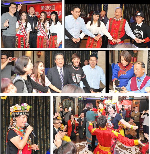 上海桃園少數民族歡歌共話“兩岸一家親” 上海桃園少數民族歡歌共話“兩岸一家親”