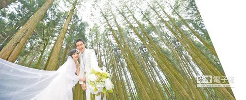 大陸民眾流行海島婚禮慕名赴臺灣拍婚紗照(圖)