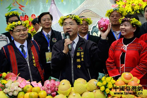 臺灣中部精品農(nóng)產(chǎn)伴手禮亮相武漢(圖)