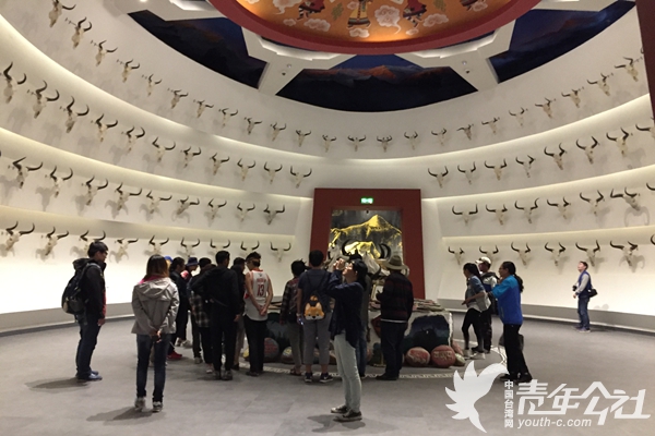 參觀牦牛博物館 參觀牦牛博物館