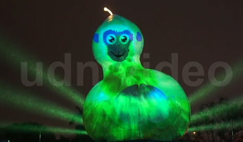 “福祿猴”臺(tái)北首登場(chǎng)氣象專(zhuān)家贊其