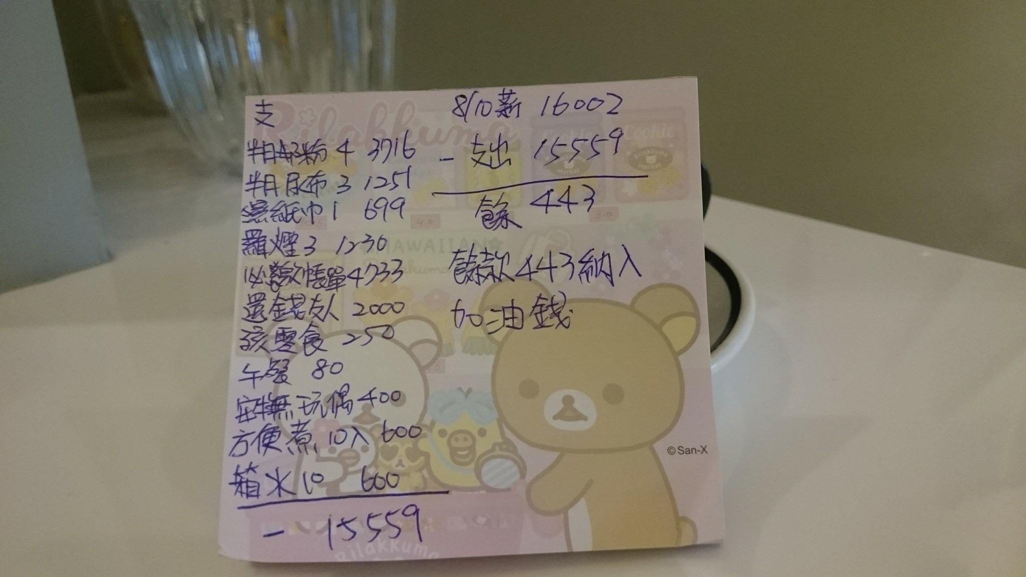 支出明細(xì) 支出明細(xì)