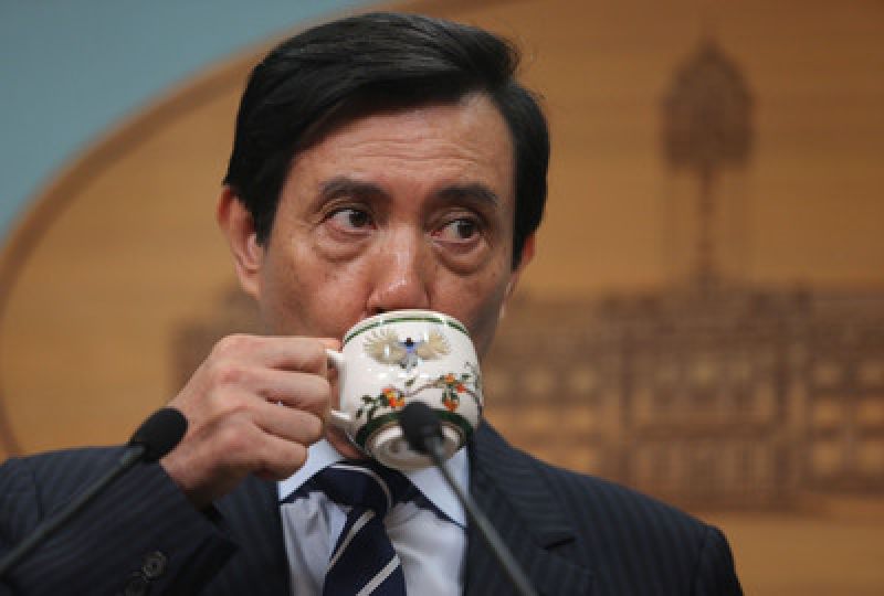 身兼國民黨主席的臺灣地區領導人馬英九 身兼國民黨主席的臺灣地區領導人馬英九