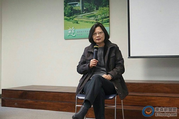 蔡英文談賴清德:是否參選言之過早。(臺媒圖) 蔡英文談賴清德:是否參選言之過早。(臺媒圖)