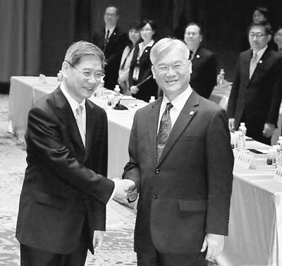 兩岸事務主管部門負責人金門工作會面側記(圖)