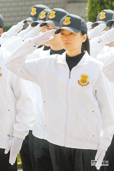 臺當局訓練女特勤人員保護大選女候選人(圖)