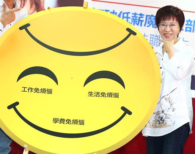 洪秀柱端政策牛肉:讓年輕人保證就業 邁向高薪 洪秀柱端政策牛肉:讓年輕人保證就業 邁向高薪