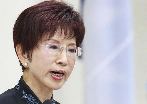 洪秀柱:蔡當局制造兩岸分化對立仇恨無視臺灣未來 洪秀柱:蔡當局制造兩岸分化對立仇恨無視臺灣未來