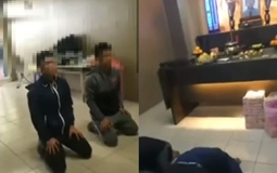 臺軍“蛙人”酒駕撞死老農 三天后靈前下跪被諷毫無誠意.jpg