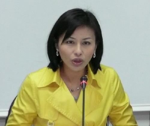 民進(jìn)黨“立委”邱議瑩。