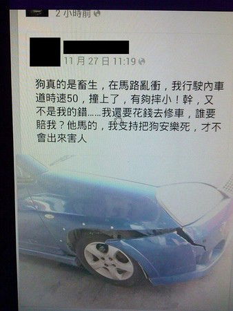 女子叫囂把狗安樂死遭人肉搜索網友怒:丑死了