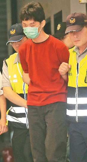 涉嫌殺人的嫌犯鄭捷 涉嫌殺人的嫌犯鄭捷