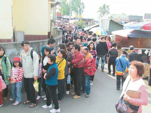 臺灣“霸氣”試吃帶動買氣花1億回收10億(圖)