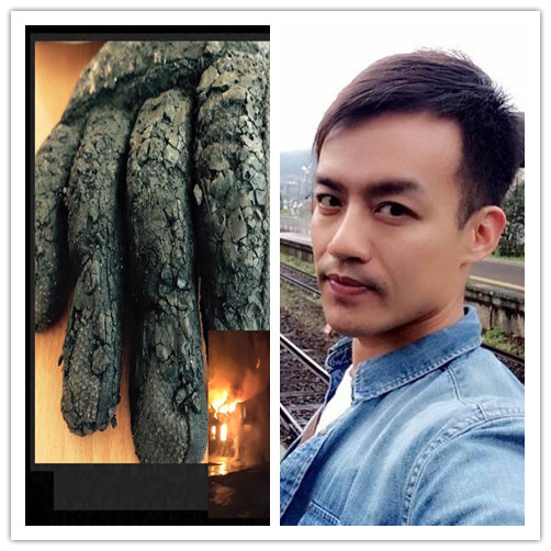 臺灣帥氣消防員展示焦黑手套網(wǎng)友震撼(圖) 臺灣帥氣消防員展示焦黑手套網(wǎng)友震撼(圖)