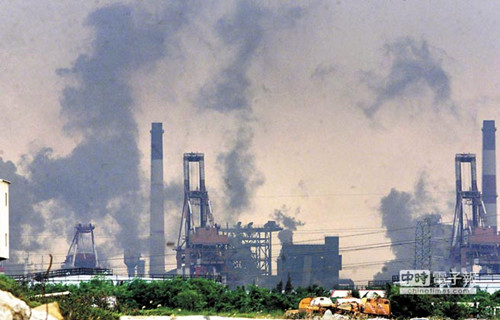 臺灣學者證實:PM2.5爆表污染源非大陸 來自本島。(臺媒圖) 臺灣學者證實:PM2.5爆表污染源非大陸 來自本島。(臺媒圖)