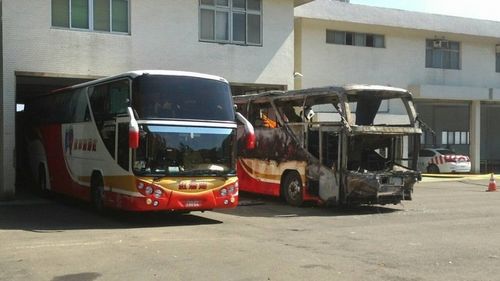 臺游覽車起火:檢方等部門調出同款車比對找原因