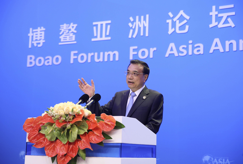 李克強在博鰲演講的七個看點 李克強在博鰲演講的七個看點