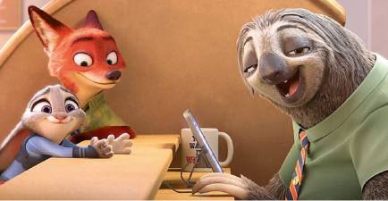 圖片為電影《瘋狂動(dòng)物城》截圖