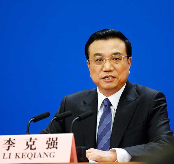 李克強:維護國家主權和領土完整的意志不可動搖 李克強:維護國家主權和領土完整的意志不可動搖