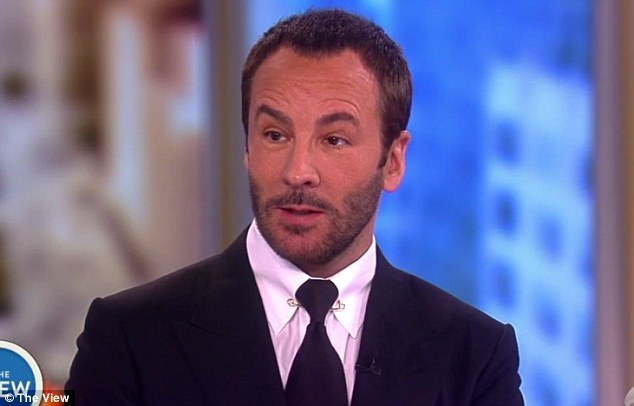 美知名服裝設計師湯姆福特(圖片來源:英國《每日郵報》網站)