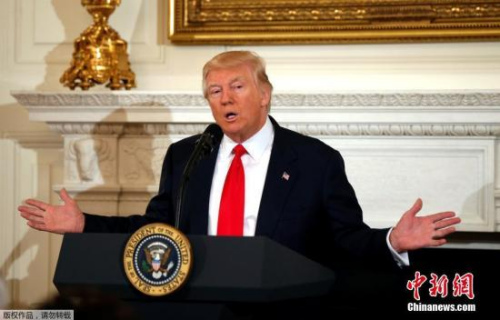資料圖:美國總統特朗普