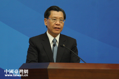 臺(tái)灣貿(mào)易中心董事長梁國新(中國臺(tái)灣網(wǎng) 張潔 攝) 臺(tái)灣貿(mào)易中心董事長梁國新(中國臺(tái)灣網(wǎng) 張潔 攝)