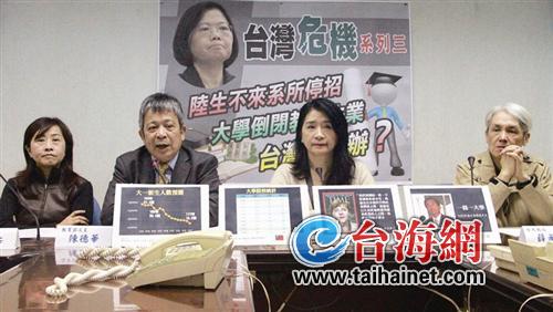 國民黨再逼問蔡英文:陸生不來,大學倒閉怎么辦?