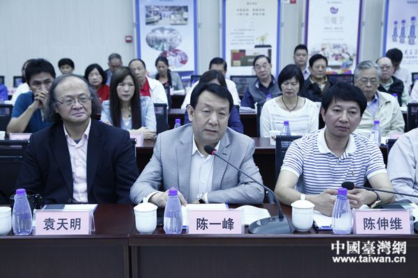 陜西省臺辦副主任陳一峰作總結發言。(中國臺灣網 尹賽楠 攝) 陜西省臺辦副主任陳一峰作總結發言。(中國臺灣網 尹賽楠 攝)