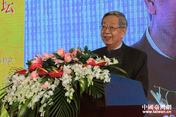 中國文化院院長許嘉璐在論壇開幕式致辭 中國文化院院長許嘉璐在論壇開幕式致辭