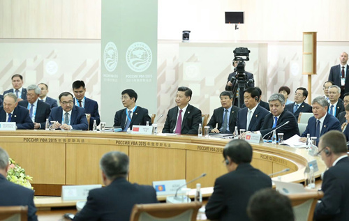 上合大范圍會談 上合大范圍會談