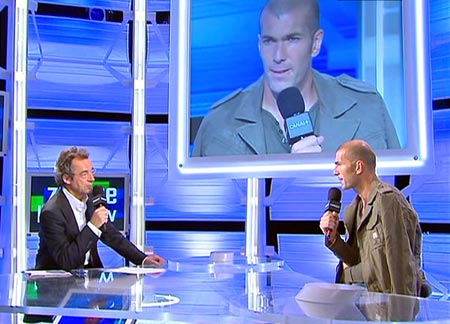 齊達(dá)內(nèi)接受法國電視臺采訪 聲稱將會永久性退役